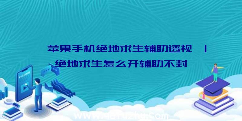 「苹果手机绝地求生辅助透视」|绝地求生怎么开辅助不封